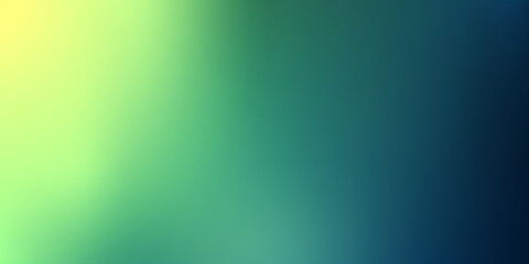 Blue, Green, Yellow Wallpaper, Background, Flyer or Cover Design for Your Business with Abstract Blurred Texture - Applicable for Reports, Presentations, Placards, Posters - Trendy Vector Template