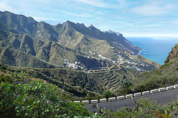 Fototapeta na wymiar Taganana at Tenerife