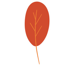 Autumn and Fall Leaf Decoration