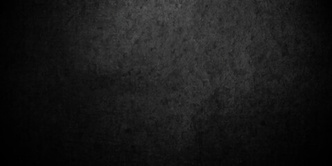 Dark Black stone concrete grunge texture and backdrop background anthracite panorama. Panorama dark grey black slate background or texture.	
