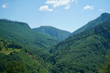 Naklejka premium Tara Valley Montenegro 2022 June