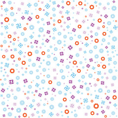 Abstract pattern design. Background design vector. Modern textile and fabric pattern. Beautiful tiles pattern. 