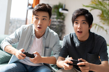 Happy friends having fun together