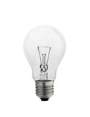 Classic lightbulb on transparent background, PNG image. - 531905040