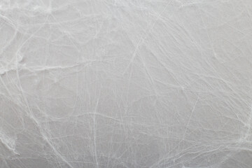 spider web on an gray background. halloween concept. copy space