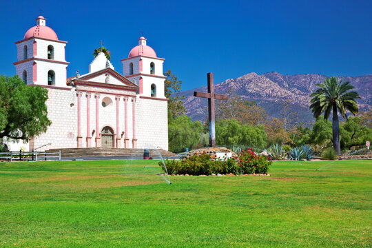 Mission of Santa Barbara, California