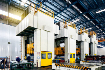 Heavy duty compressors in large factories