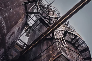 Foto op Aluminium Old Abandoned Ironworks "Huta Pokój" in Ruda Śląska City © Dawid