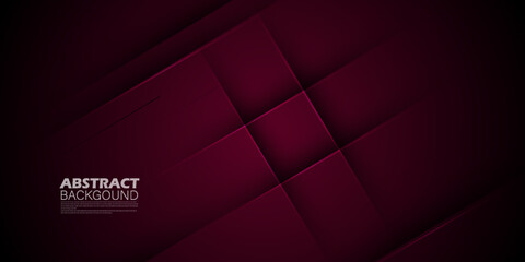 Abstract dark red gradient illustration background with 3d look and simple pattern. cool design and luxury.Eps10 vector