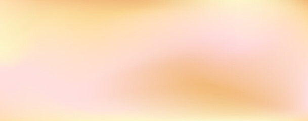 Delicate and light rose-peach gradient. Complex gradient of different colors, horizontal image. Vector gradient of matching colors, suitable for the internet and printing