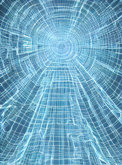 Fototapeta premium design web tecnologia futuro, comunicação digitais, ciberespaço, 