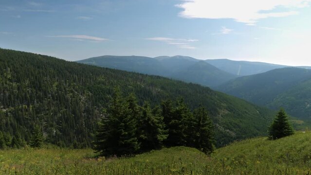 Soul calming Giant Mountains Krkonose Sudetes Poland