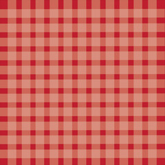 Tartan checked  red and white seamless pattern background. Best for fabric and printing