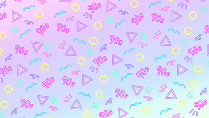 90s retro pop  pattern★