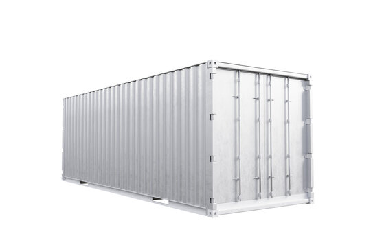 container isolated on transparent background