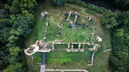 Ruin of castle Zvířetice, Bakov nad Jizerou, Czechia
