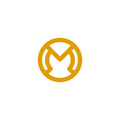 round letter M company logo