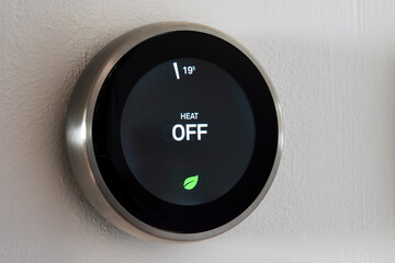 Smart Thermostat with Heat Off Status