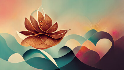 Fototapeta premium International Mother Earth Day. Environmental problems and environmental protection. Digital art.