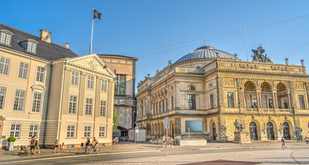 Fototapeta na wymiar Copenhagen landmarks, Denmark
