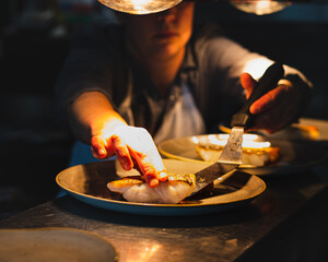 cuisine de restaurant