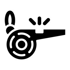 Whistle Icon Style