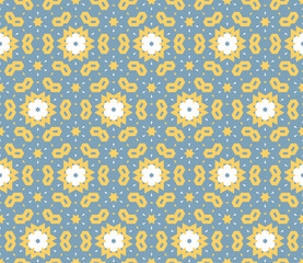 Geometric pattern. Seamless vector background. Ethnic graphic design.