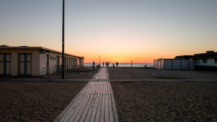 couch&eacute; de soleil &agrave; Trouville