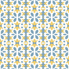 Geometric pattern. Seamless vector background. Ethnic graphic design.