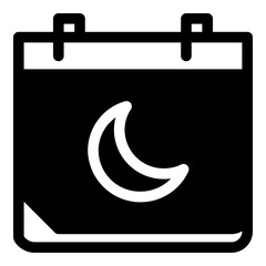 night icon illustration