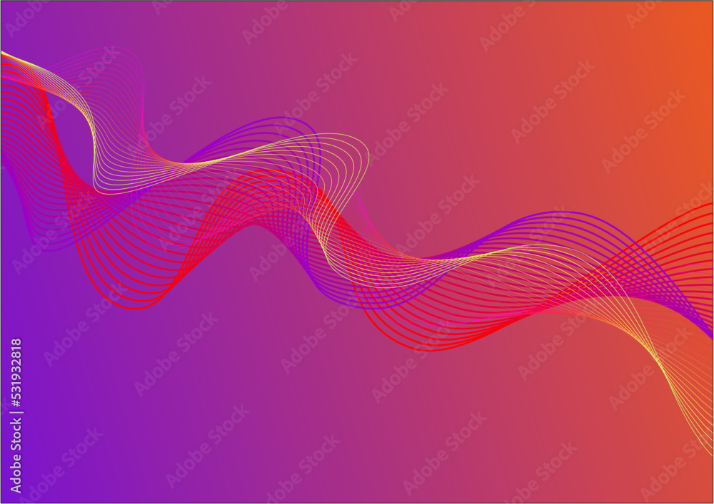 Aufkleber abstract background vector
