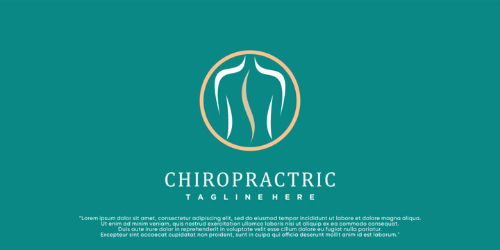 Chiropractic Logo Design Spine Logo Template Spinal Icon Backbone Icon Related To Physio Therapy Premium Vector
