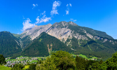 Das Montafon in Vorarlberg (Österreich) 