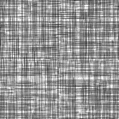 Seamless pattern. Gray vector background, grunge style. The texture of the coarse woven material.