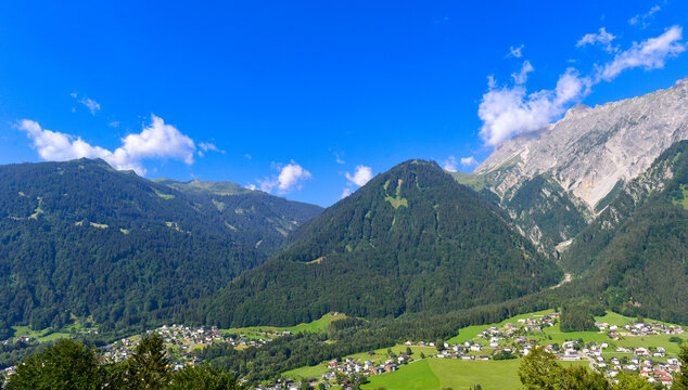 Das Montafon in Vorarlberg (Österreich) 
