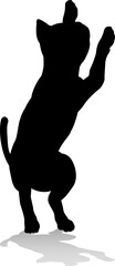 Cat Pet Animal Silhouette