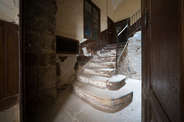 the entrance of the palace