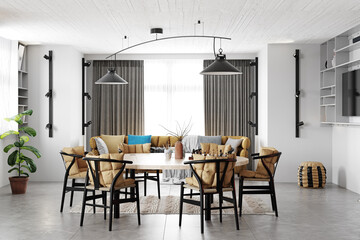 Modern Living room interior design