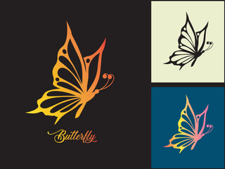 beautiful butterfly image. printing designs. perfect for printing onto t-shirts, and also perfect for logos and mascots
