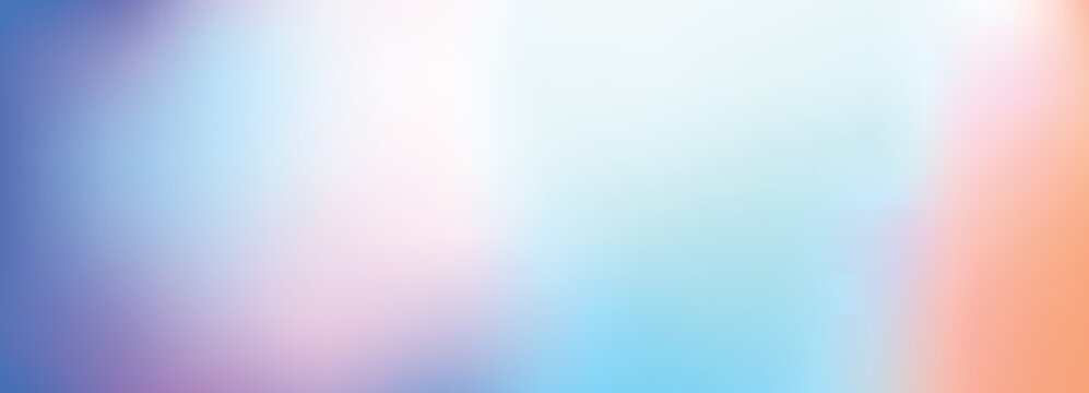 abstract colorful pastel gradient background blurred background for banner or wallpaper