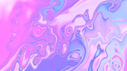 Obraz na płótnie Canvas Abstract holographic pink and blue background