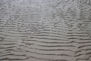 Wet abstract sand pattern for background