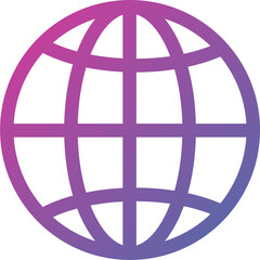 Globe ui icon