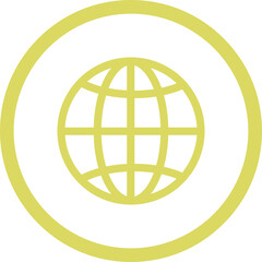 Globe ui icon