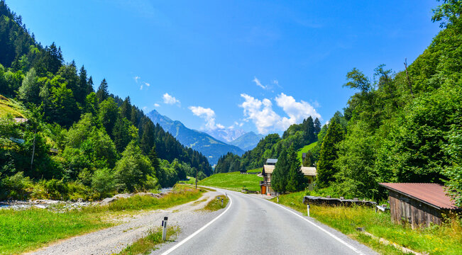 Silbertal im Bezirk Bludenz in Vorarlberg (&Ouml;sterreich)