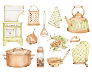 kitchen utensils set