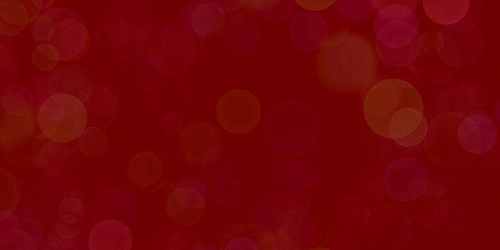 red bokeh background with Chistmas background