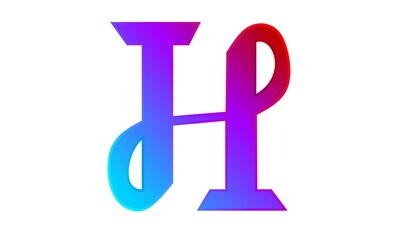 3d render of a sign on a map marker