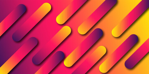 Abstract modern colorful geometric background. You can use template, banner, gift card, Poster, brochure, book cover, social media posted, booklet design.