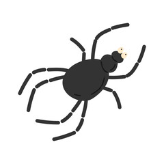 Spider. Halloween Collection. Flat vector illustration